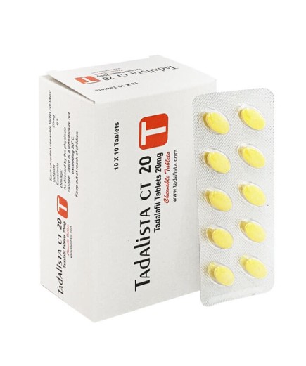 Tadalista CT 20 mg Uses, Dosage, Side Effects, Warnings