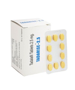 Tadarise 2.5 mg Uses, Dosage, Side Effects, Warnings