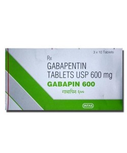 Gabapin 600 mg: (Gabapentin)