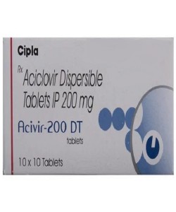 Acivir DT 200 mg