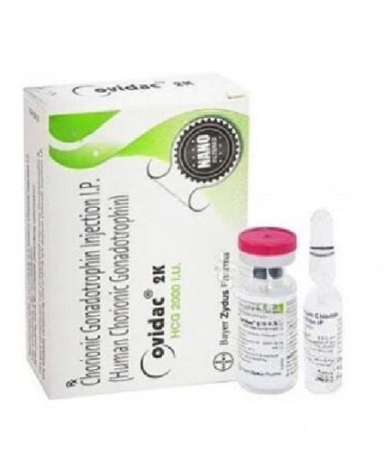 Ovidac 2000 IU HCG Injection