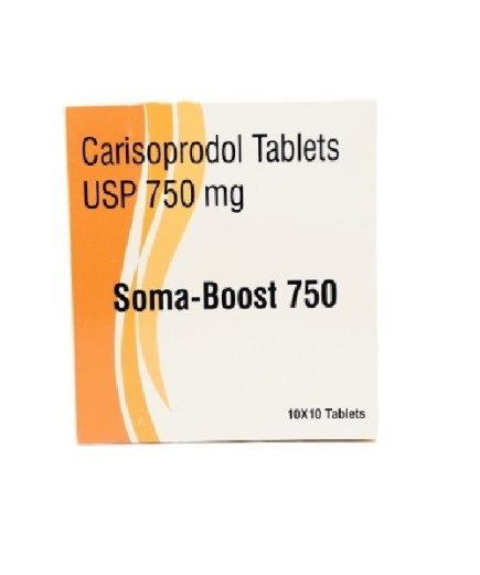 Soma Boost 750 mg | Carisoprodol | Uses, Dosage, Side Effects