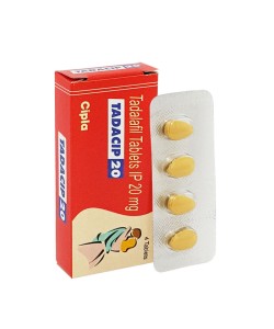 Tadacip 20 mg Uses, Dosage, Side Effects, Warnings